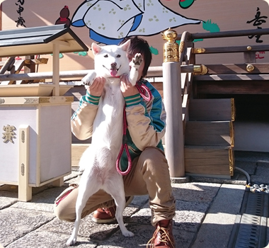 北海道犬の銀ちゃん