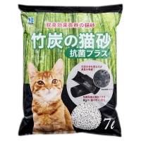 竹炭の猫砂　抗菌プラス