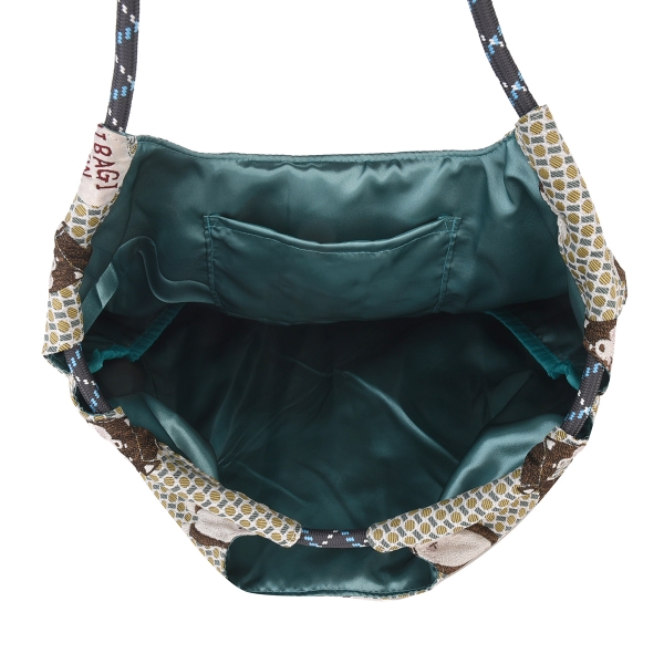 ゴブラン織り 柴尻君柄 パラコードバッグ 