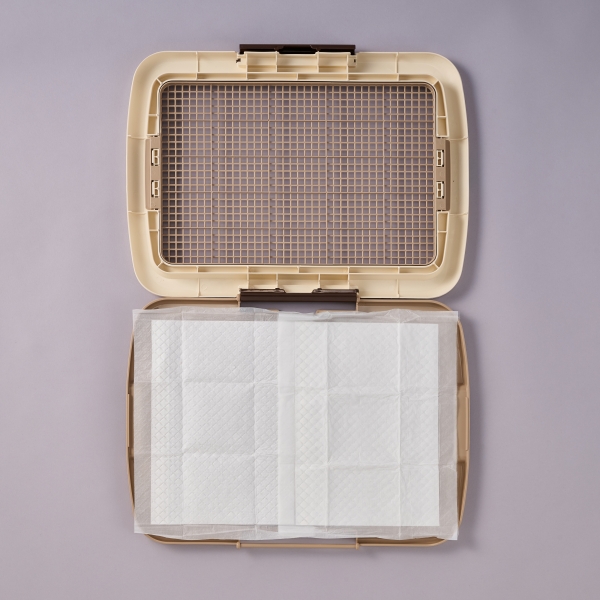 しつけるシーツＷ消臭ｎｅｏ 薄型ハーフサイズ レギュラーサイズの約半分の大きさのペットシートです。