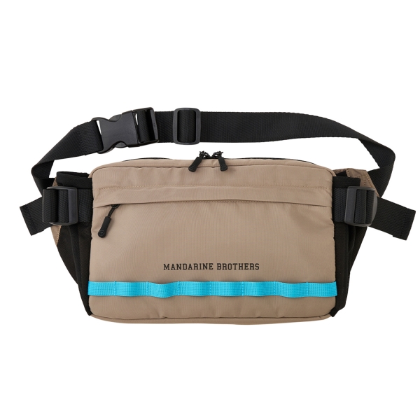 【マンダリンブラザーズ】ウォーキングボディバッグ ベージュ