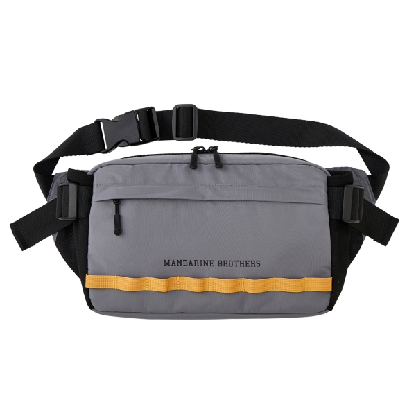 【マンダリンブラザーズ】ウォーキングボディバッグ グレイ