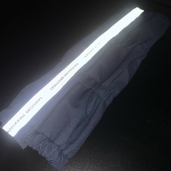 【マンダリンブラザーズ】　レインレッグカバー 反射テープで夜間も安心