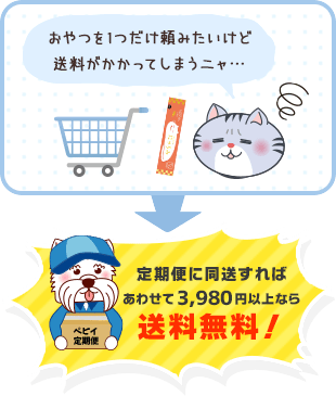 おまとめ発送で送料節約！