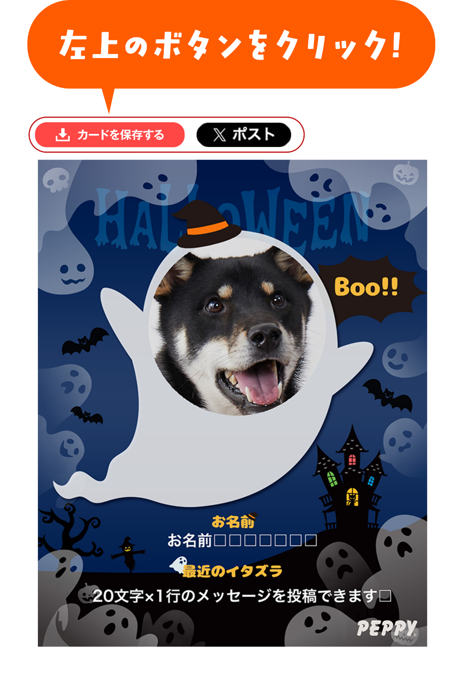 左上のボタンをクリック!