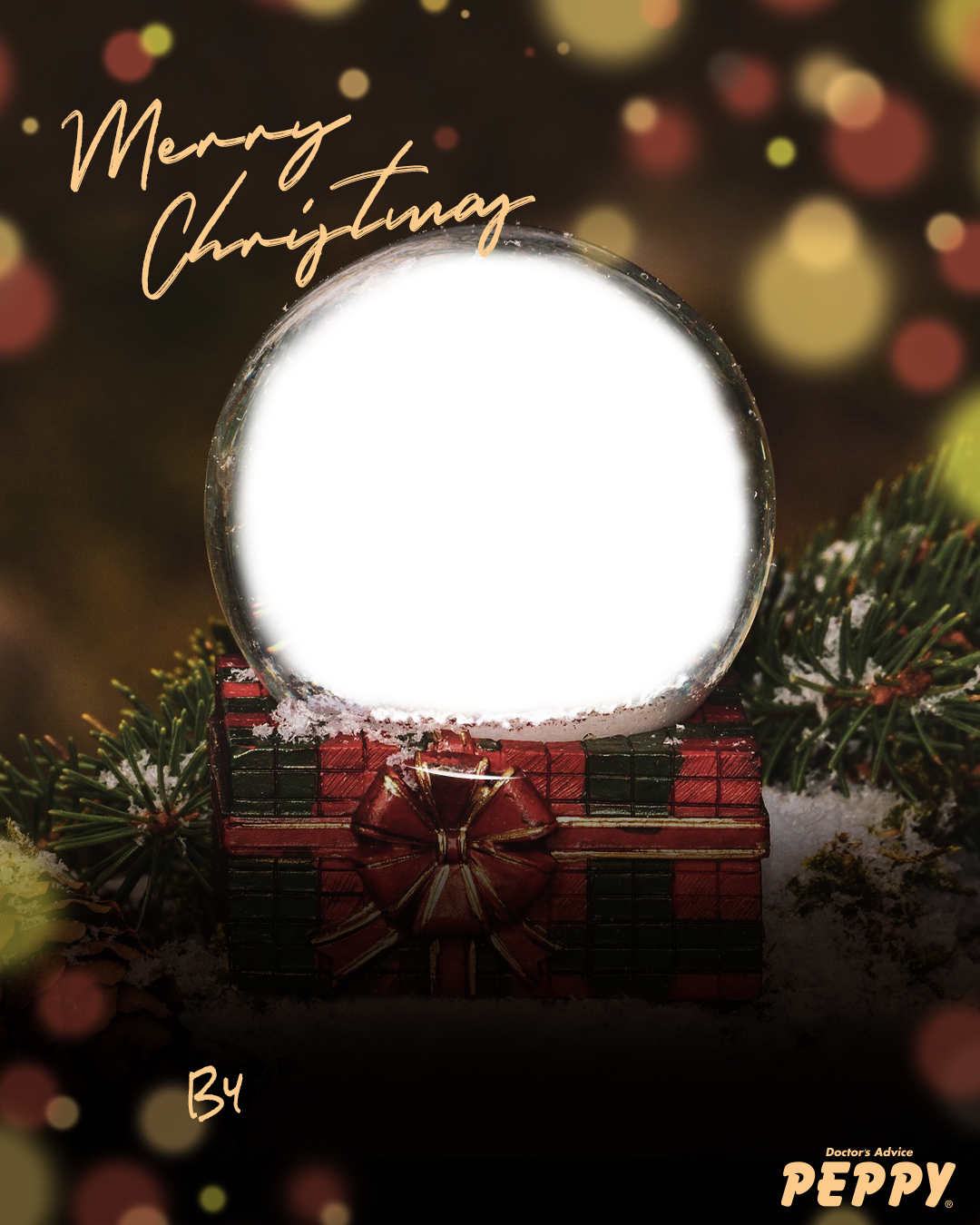 大好きなペットの写真でクリスマスカードを作ろう