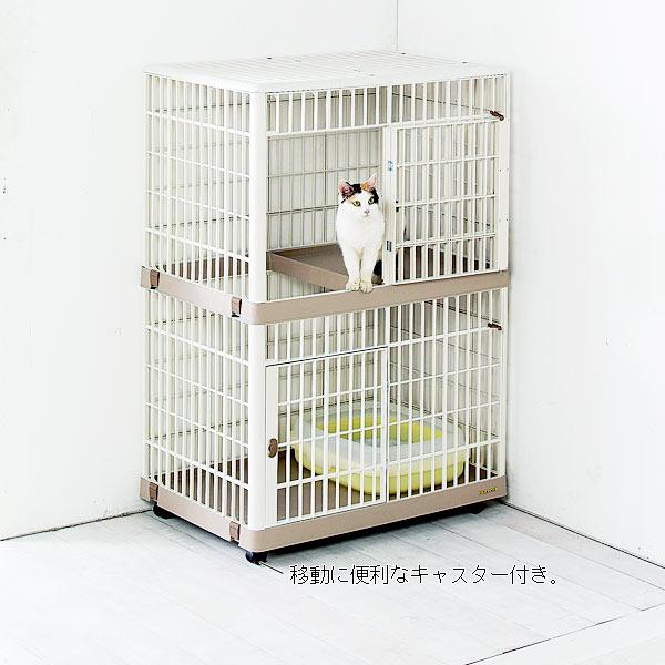 プラケージ 2段タイプ※リニューアル前の色です。／※トイレは商品には含まれません。