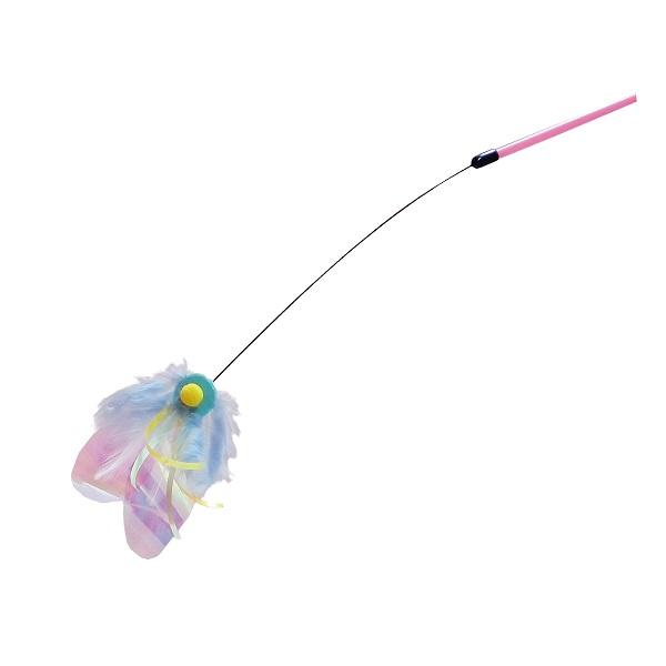 カシャカシャじゃれる　スーパーロング パピヨン