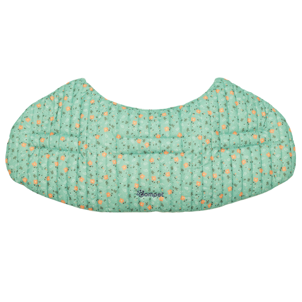 コムペット リバーシブルコンフォートクッション キルトイングリッシュフラワー