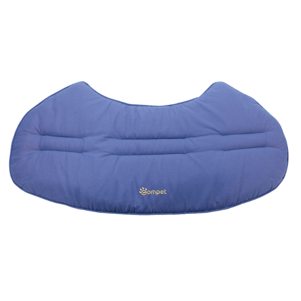コムペット リバーシブルコンフォートクッション パイピングブルノーバ