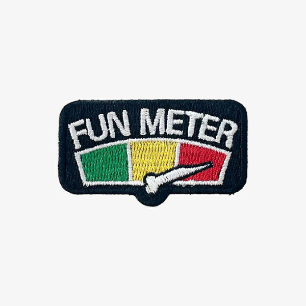 ＫＩＬＯＮＩＮＥＲ　（キロナイナー）　オリジナルワッペン ミニファンメーター（5.1×3cm）