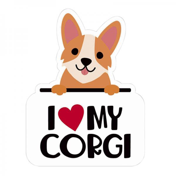 ステッカーパック コーギー