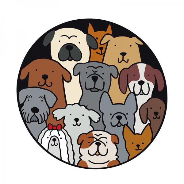 ステッカーパック ドッグフェイス