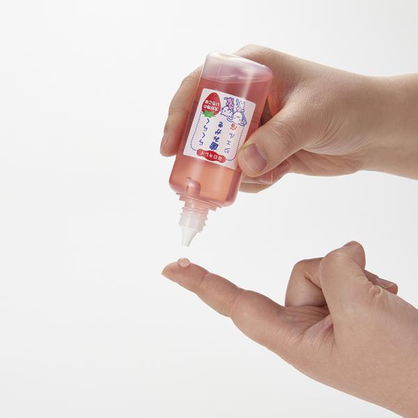 らくらく歯みがきジェル トロッとしたジェルを歯につけるだけ。