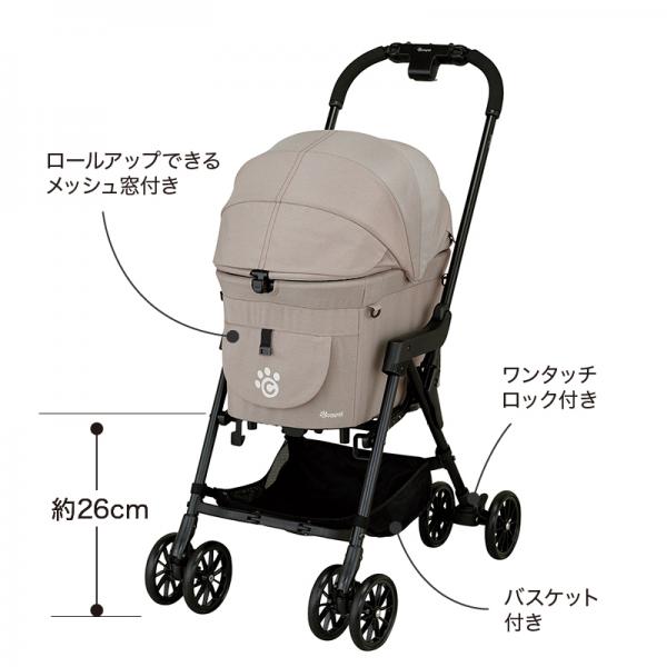 compet（コムペット） ミリミリキャリー ウォーターエッジベージュ