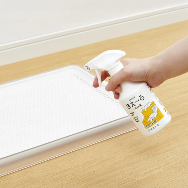 きえ～る（消臭・抗菌・無香・天然成分100%） トイレやペットシーツの消臭など、ニオイの気になるところにシュッとスプレー