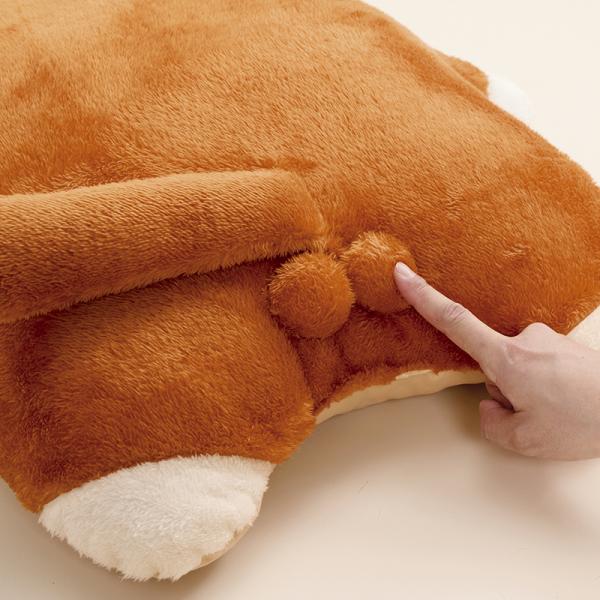もちふわアニマルベッド ねこさん（にゃん玉付き）／もふもふの可愛いにゃん玉付き♪