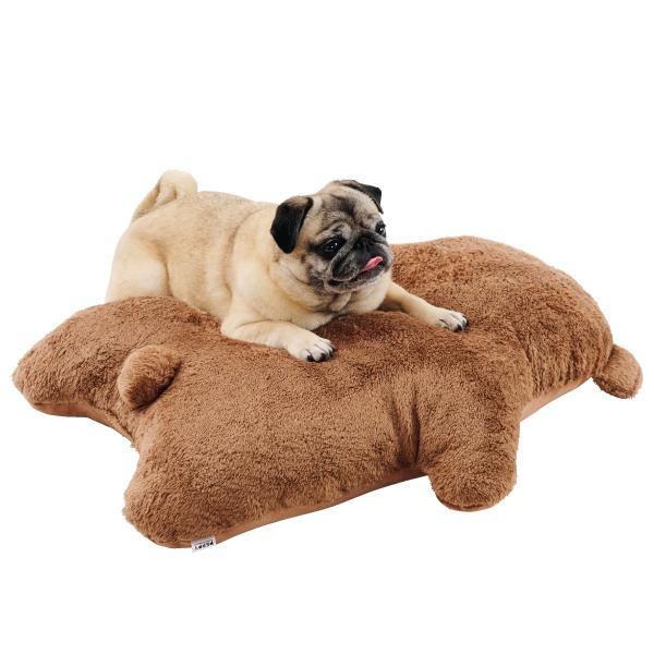 もちふわアニマルベッド くまさんの背中にもたれかかってうっとり…♡