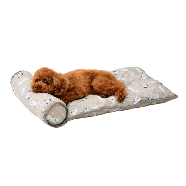 ★洗えるあごのせマット ベージュ・S