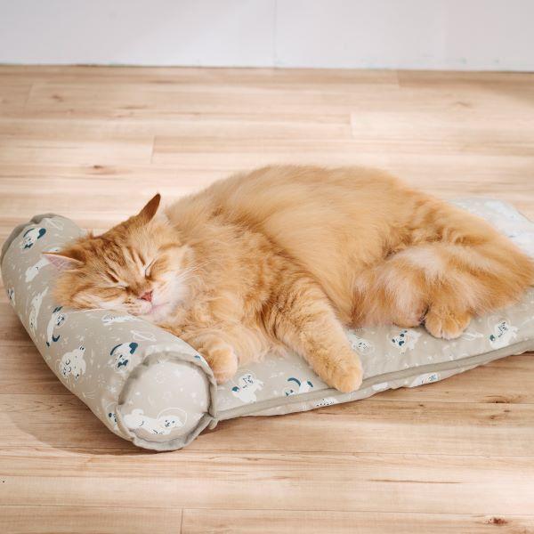 ★洗えるあごのせマット ベージュ・S