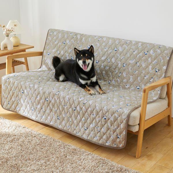 ★抜け毛が刺さりにくいノンキルトマルチカバー 