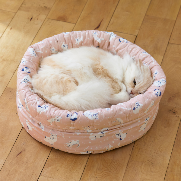 ★洗える　まあるいベッド 丸まって寝るのが好きな子にオススメ！