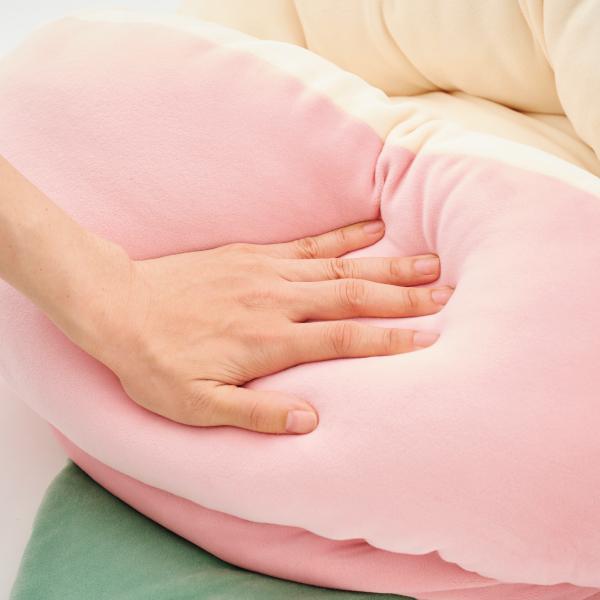 桃太郎もとろけるベッド しっとりやさしい 肌ざわりの マイヤー素材。<br>中綿たっぷりでモチモチ★