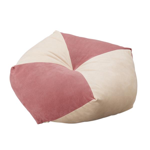 ふわふわお手玉クッション ピンク<br>あご乗せしやすい♪