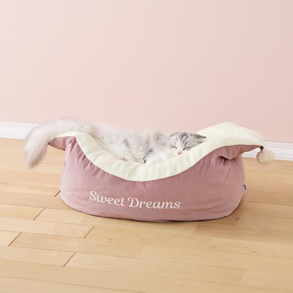 ボートベッド ピンク/モデル体重：３.５kg