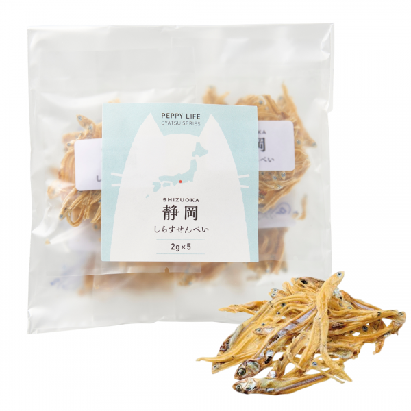 静岡産　しらすせんべい（PEPPY LIFE猫おやつシリーズ） 