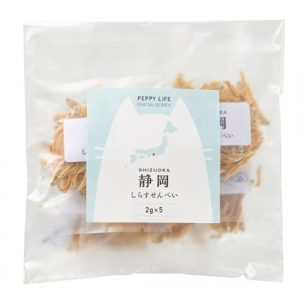 静岡産　しらすせんべい（PEPPY LIFE猫おやつシリーズ） 