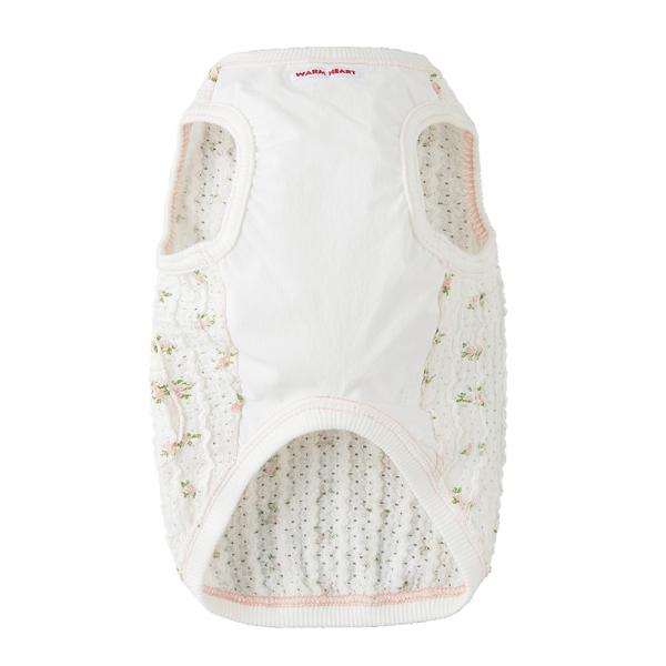 【WHCY　ウォームハートカンパニー】レーシークールフラワー かぶって着せるタイプ/伸縮性あり