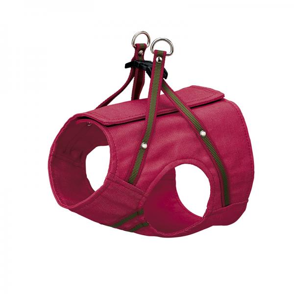 ハンドルベスト (猫用ハーネス) デニムレッド