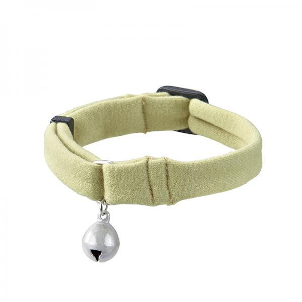 Ｓｉｐｐｏｌｅ　ふわふわのびーる猫首輪 わかば