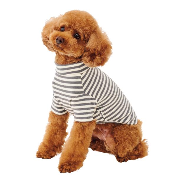 【犬と生活】アームウォームTシャツ ホワイト：バスト39の サイズを着用（モデルサイズ：バスト38cm）