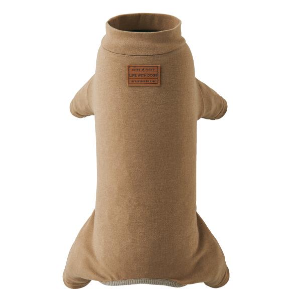 【犬と生活】のびのびホットロンパース モカ