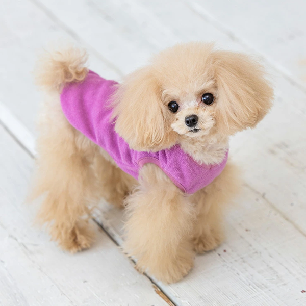 【犬と生活】リラックスパイルタンク パープル