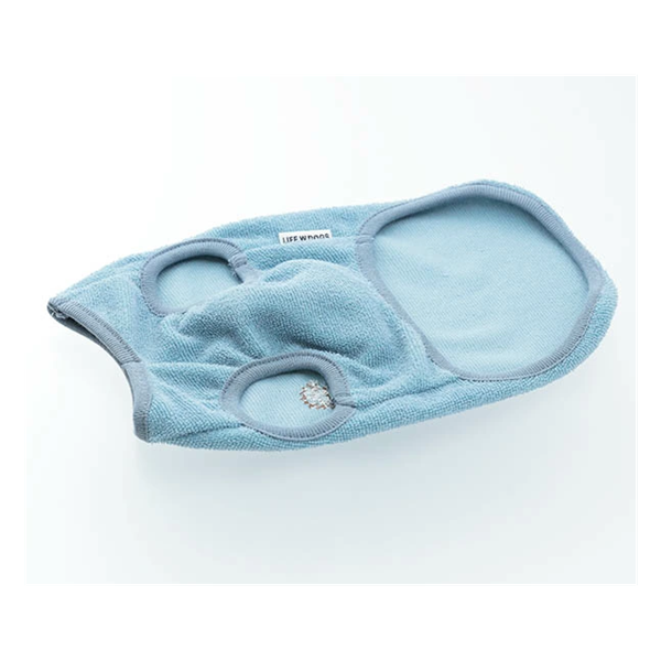 【犬と生活】リラックスパイルタンク Vネックタンクトップは喉の圧迫が少なく、着脱時も着用時もラクチン＆快適