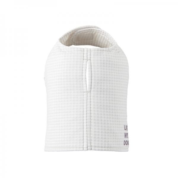 【犬と生活】クールベストギンガム ホワイト