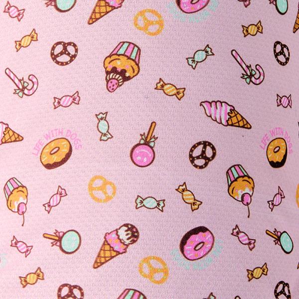 【犬と生活】濡らして振って冷却タンク ピンクスイーツ