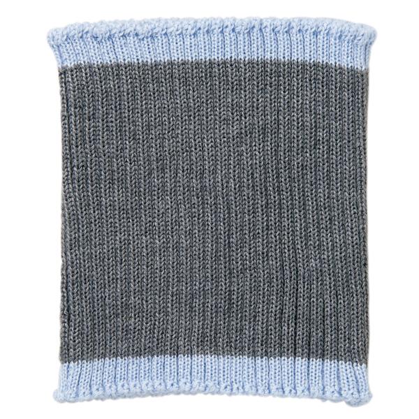 【PEPPY　LIFE】やさしいはらまき ミドルグレー×アクア