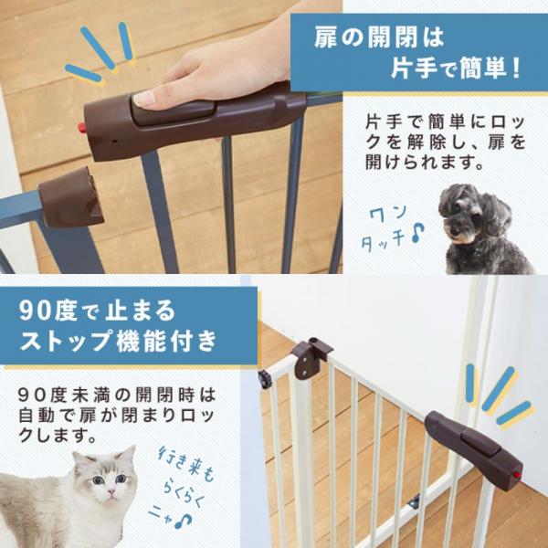 拡張できるスチールゲート 