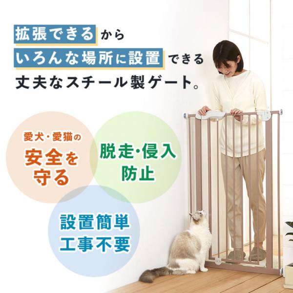 拡張できるスチールゲート ハイタイプ 