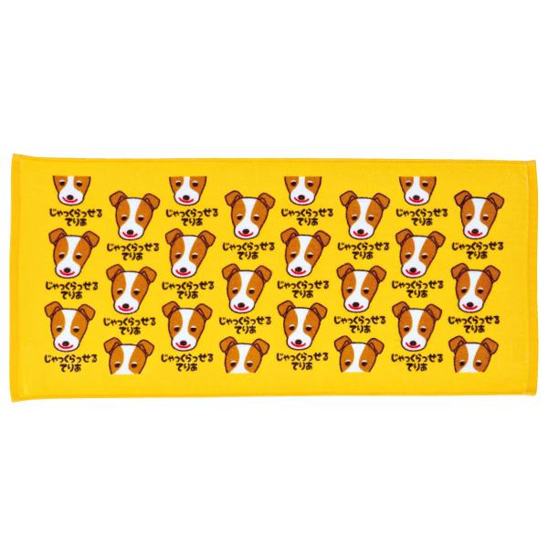 わんわんかおタオル ジャックラッセル
