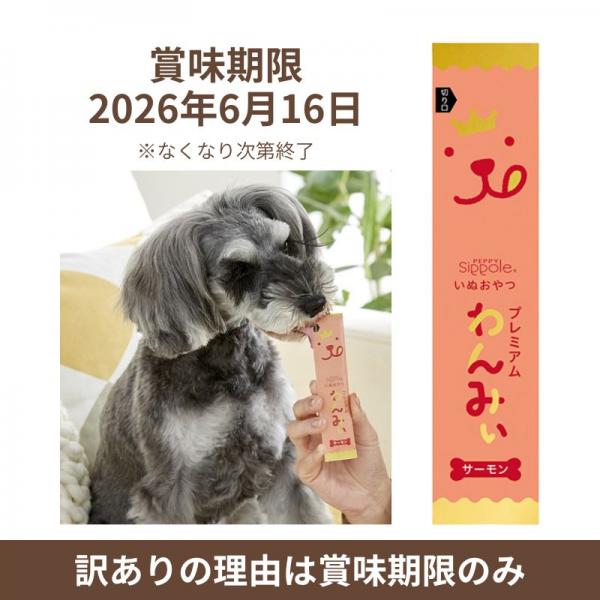 Ｓｉｐｐｏｌｅ　プレミアム　わんみぃ　サーモン　訳あり品 