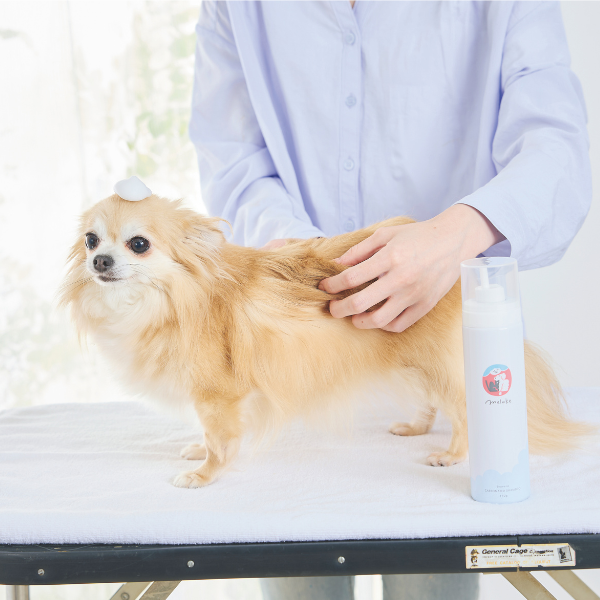 マルーク　犬猫用洗い流さない炭酸シャンプー 