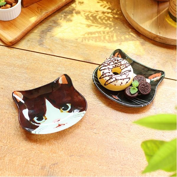ガラスミニプレート　キャット 