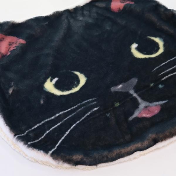 ブランケット　ふんわりアニマルフェイス　猫 