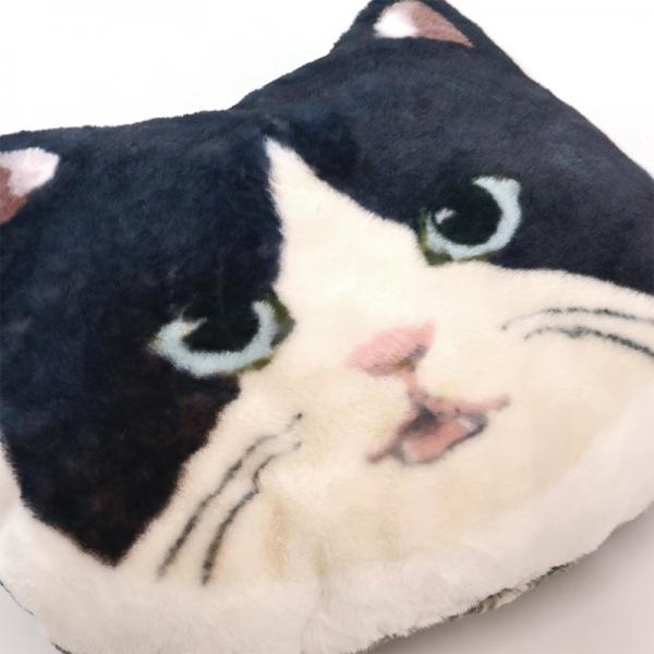 クッション　ふんわりアニマルフェイス　猫 