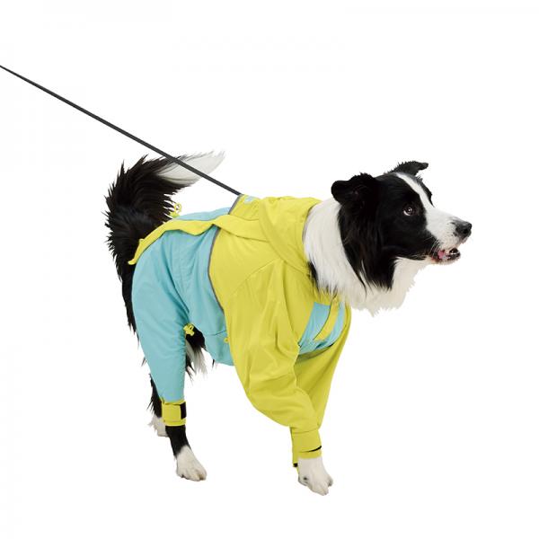 【LIFE　LIKE（ライフライク）】アクティブフルカバーレインスーツ ライムイエロー